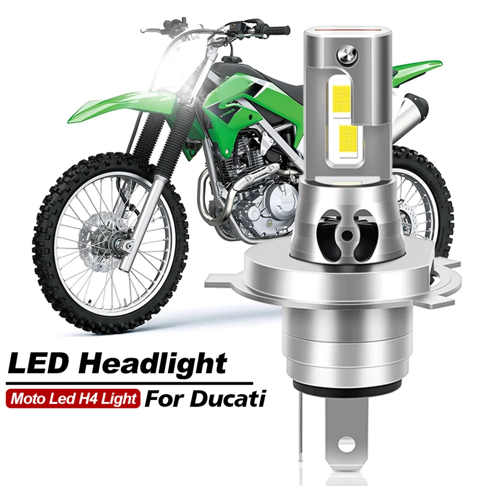 1PC pre ducati scrambler 800 Motocykel H4 H1S 9003 LED svetlomet Hi/lo lúče žiarovky 28000LM 6000K biely kánbus bez chyby CSP Chips