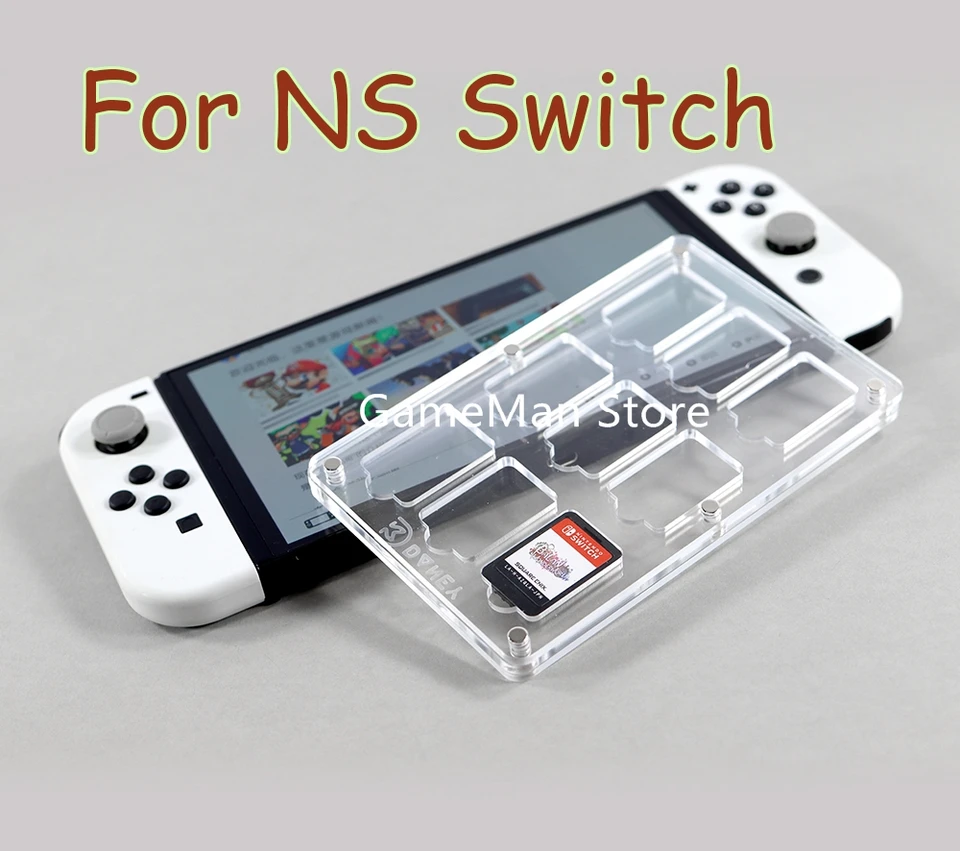 1pc pre Switch OLED Game Storage puzdro pre kryciu skrinku na magnetickú kartu Nintendo Swith