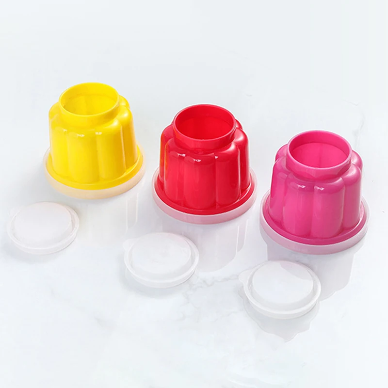 1pc pudingová pleseň plastový pečivo opakovane použiteľné diy puding pudingová pleseň s náradím na pečenie veka
