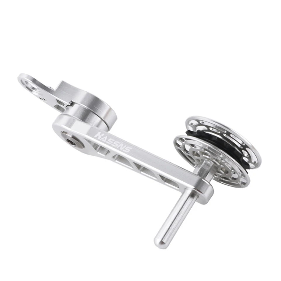 1pc reťazový napínač skladací bicykel hliníkový bicykel bicykel s jedným rýchlostným reťazcom s skrutkami 148x80 mm príslušenstva pre bicykle