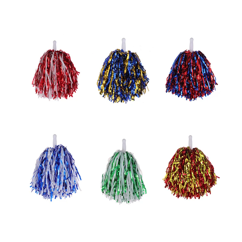 1pc roztlieskavačky tanečné ruky pom poms poms športových tanečných súťaží Cheerte pom poms vokálne koncertné dekorácie domáce večierky Dodávky