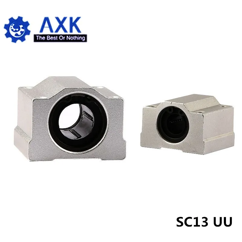 1pc SC13UU SCS13UU 13 mm lineárny loptičkový blok CNC Router s lineárnymi hriadeľmi vankúšom LM13UU BUSH BUSH