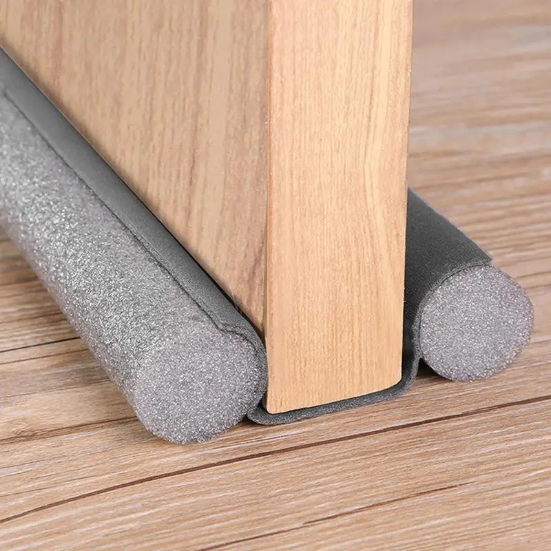 1PC Self-pasívne dvere spodné tesnenie vodotesný tesnenie Strip Strip Ozuno-odolný dvere Dvere Zátka Weatherstrip Slid Color Plug Dvere