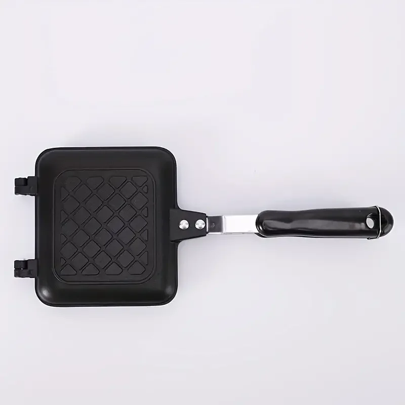 1pc, sendvičová panvica (5,9''x5.31 ''), obojstranná nelepiteľná sendvičová výrobca, panvici, panvicu na steak, panvicu Waffle, Pan