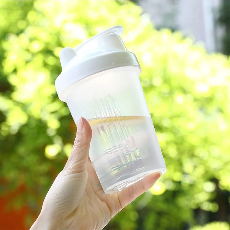 1PC Shaker Cup Outdoor Sports Fitness hrnček s veľkou kapacitou plastový kávový kokteil pre miešanie hrnčeka