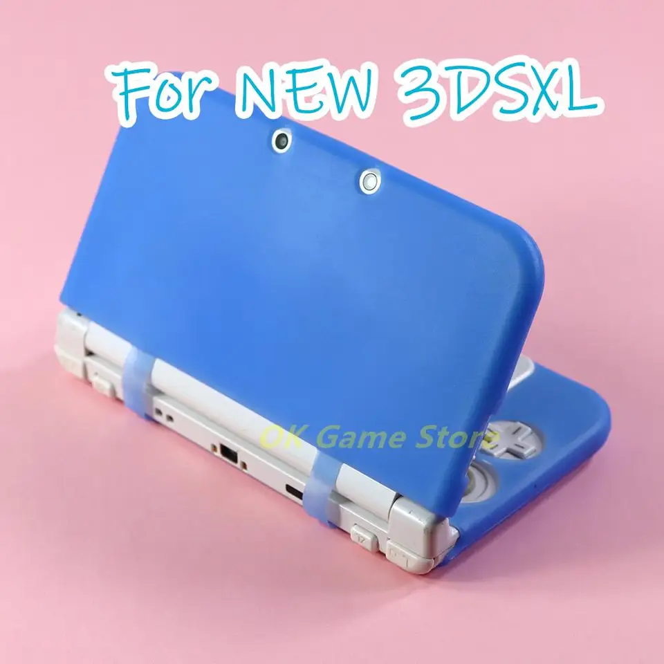 1pc Silikónový gumový mäkký puzdro pre Nintendo Nové 3DS XL LL Celotelové ochranné kožné škrupiny pre novú 3DSXL New 3DSLL Console