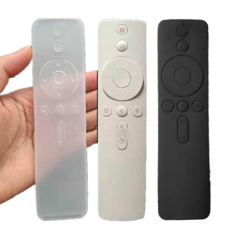1PC Silikónový hlasový gombík Diaľkové ovládanie puzdro pre puzdro Xiaomi 4 TV DustodoPuste Protect Case pre Xiaomi Set-Top MI Box 4 Series 4