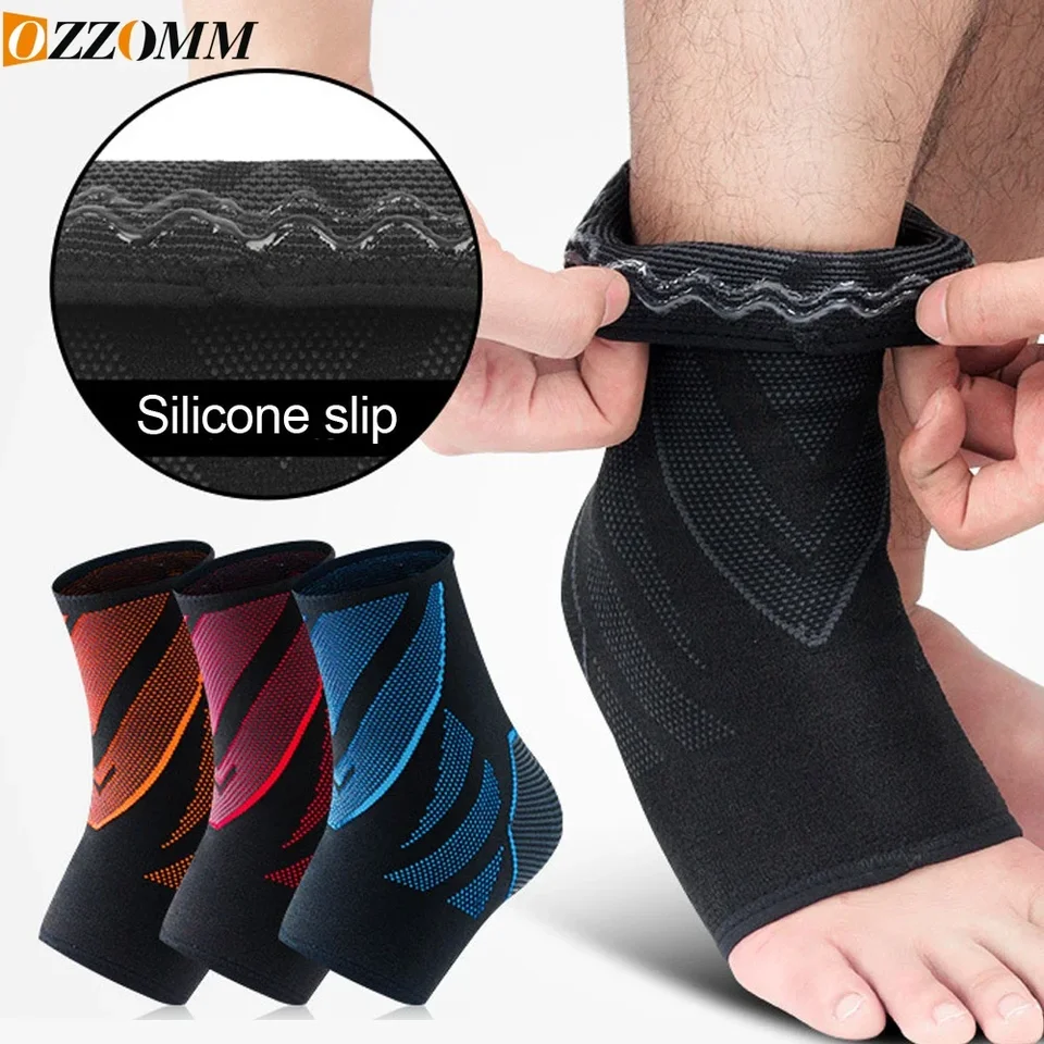 1pc Sport Anklet Podpora, kompresné členkové rovnátka, členkové popruhy pre výrony, kmene, artritídu, roztrhanú šľachu v nohe, úľavu od bolesti
