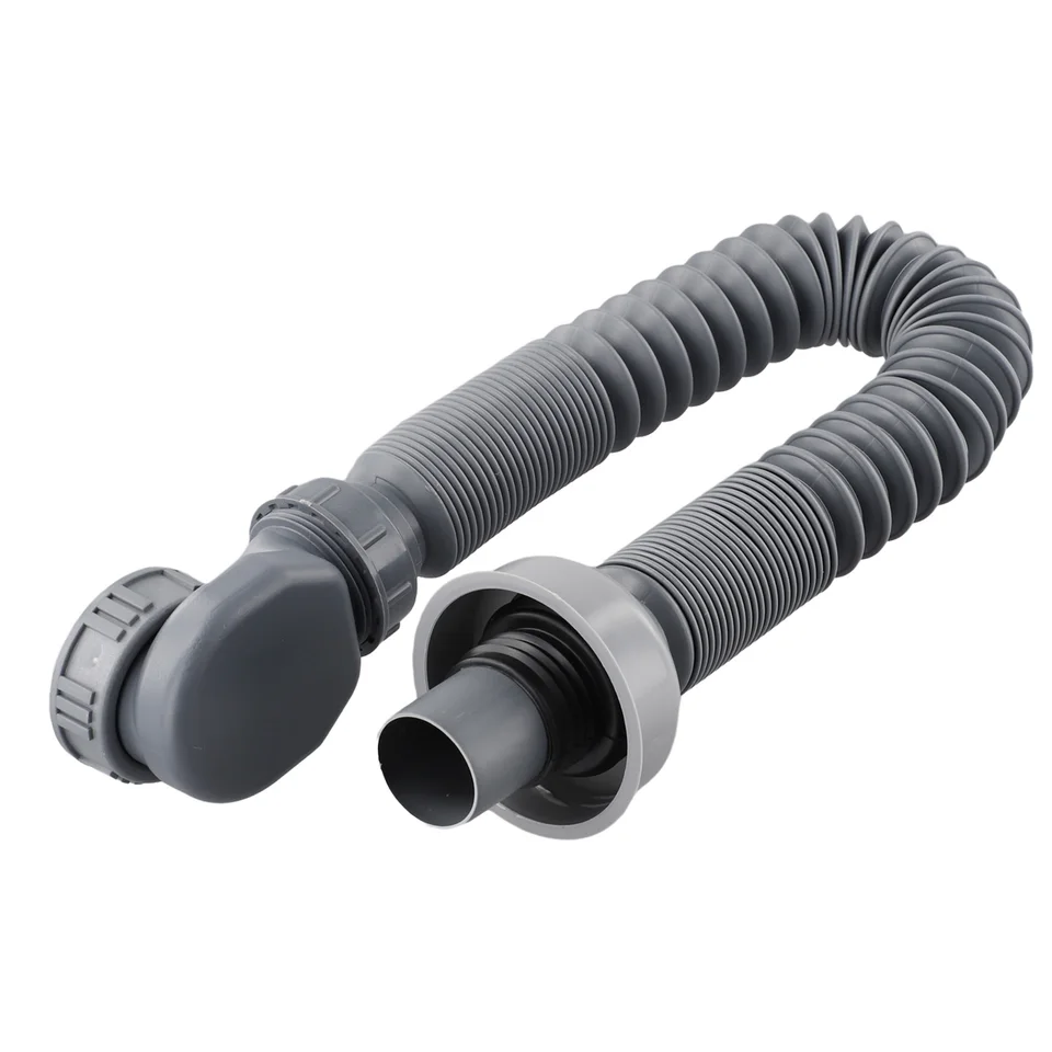 1pc sprchové vypúšťacie potrubie Nízky profil pasca Flexibilná vani sprcha Odtoková potrubie Grey abs plochá vaňa vypúšťa