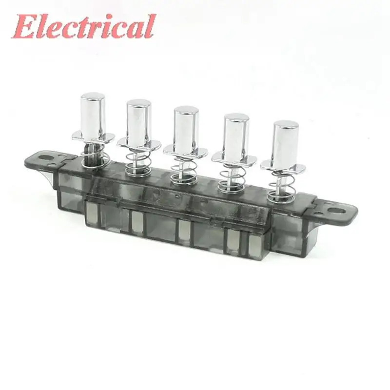1pc spínač klavíra na klavír Typ Fit Fit for Kitchen Hood/Range Hood/Cooker Hood 5 Stlačte tlačidlo Číslo AC 250V 4A