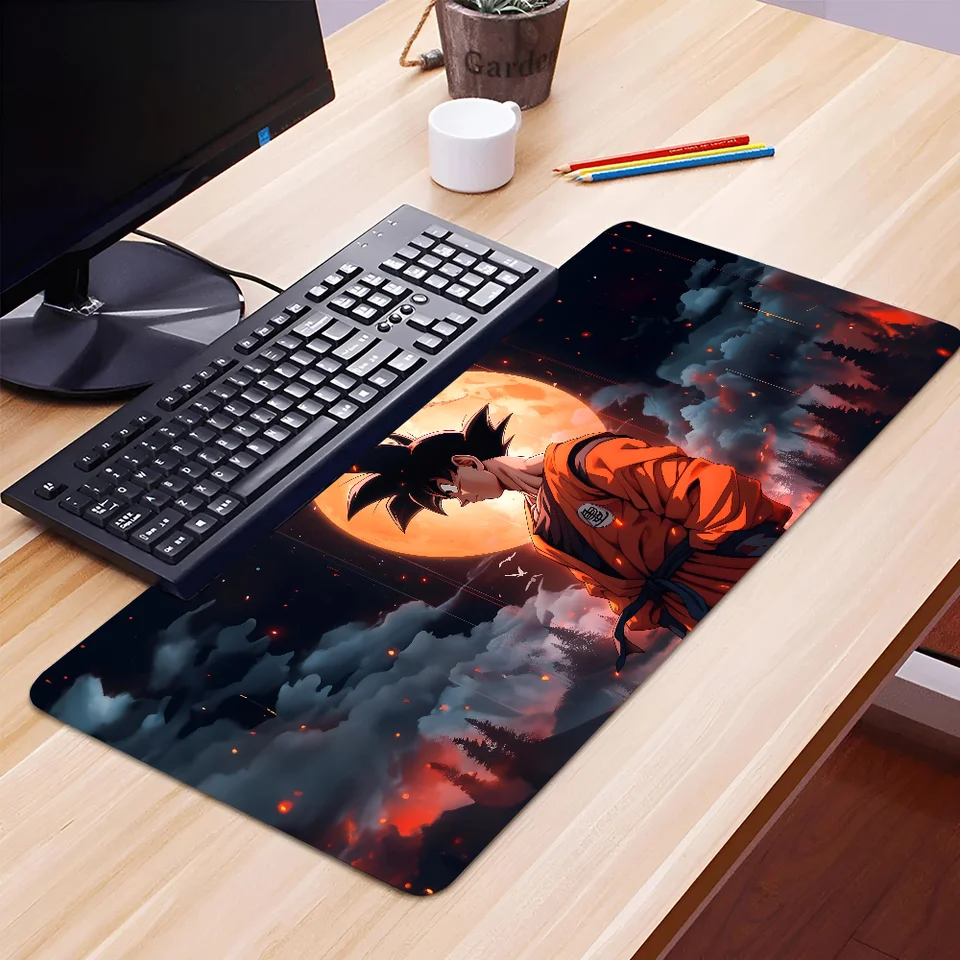 1pc Sutra Anime S-Silver G-Goku Non-Slip Mouse podložky vhodné pre kancelárske počítače prenosné počítače E-Sports Game Desk Mats XXL Klávesnica