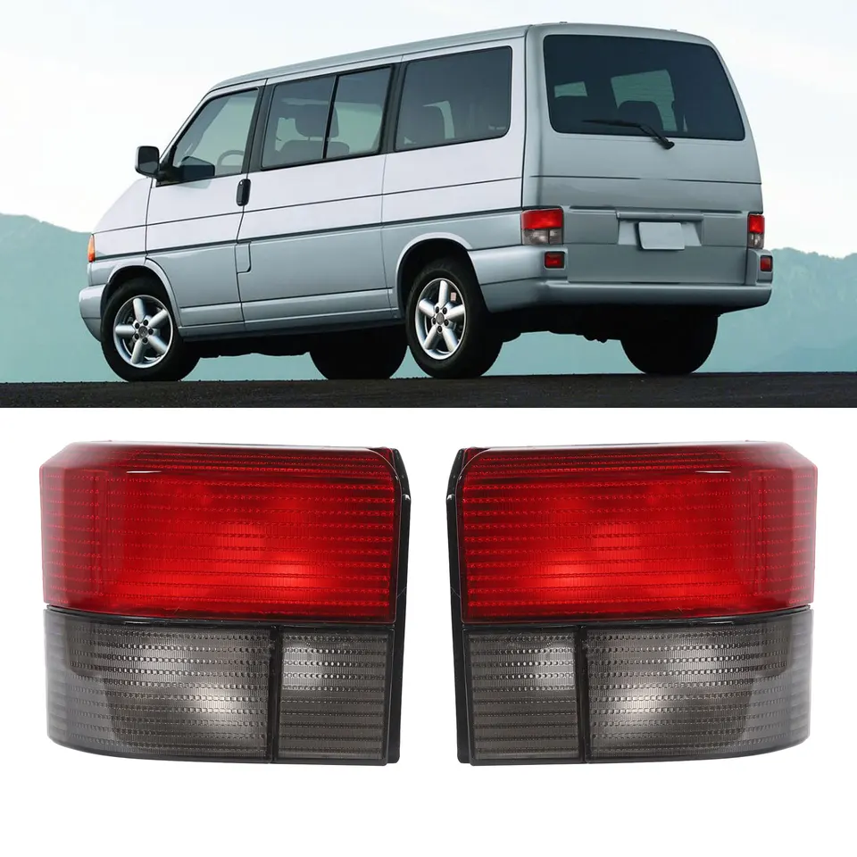 1PC Tail Light Cousing Water Odolné zadné zadné žiarovky 701945095 701945096 pre VW Transporter T4 1993 až 2003