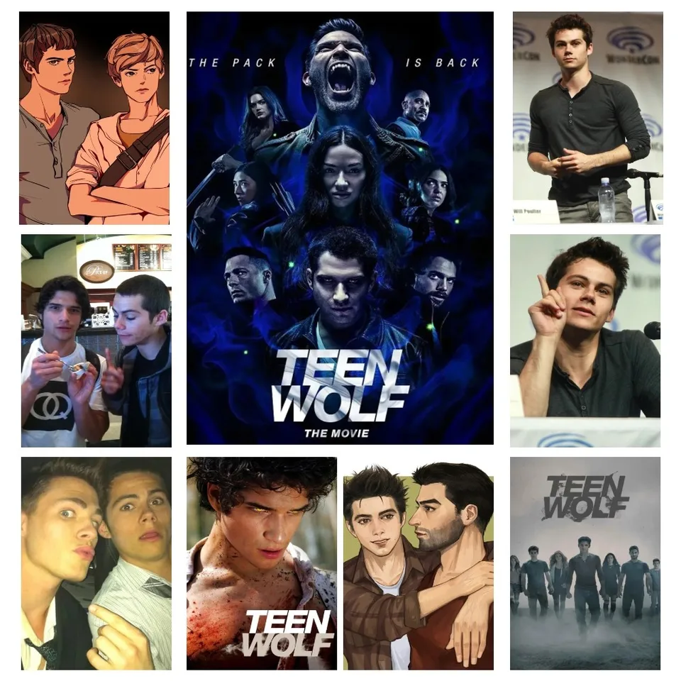 1PC Teen Wolf United States Televízny seriál Plagát Wall Art Domor Decor Room Decor Digitálna maľba Obývacia izba reštaurácia kuchyňa Art