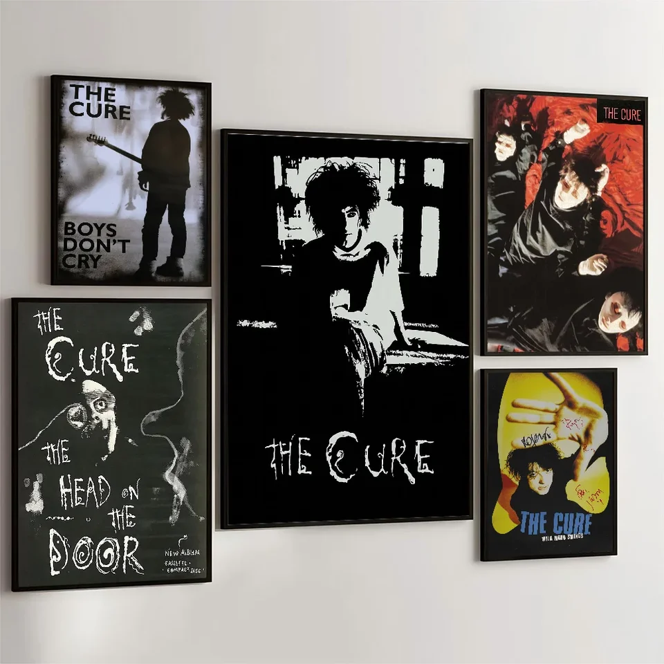 1PC The Cure Band plagát Movie lepivé plagáty retro kraft papierové nálepka DIY ROOM BAR Kavia