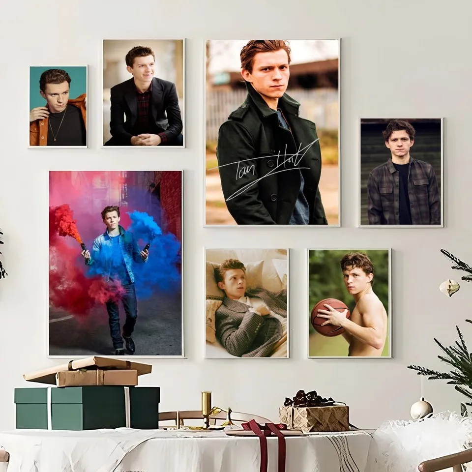 1pc Tom Holland Retro tlač plagátu papier nepremokavý HD SPELOM Spálňa Vstup do obývacej izby Bar nástenná dekorácia