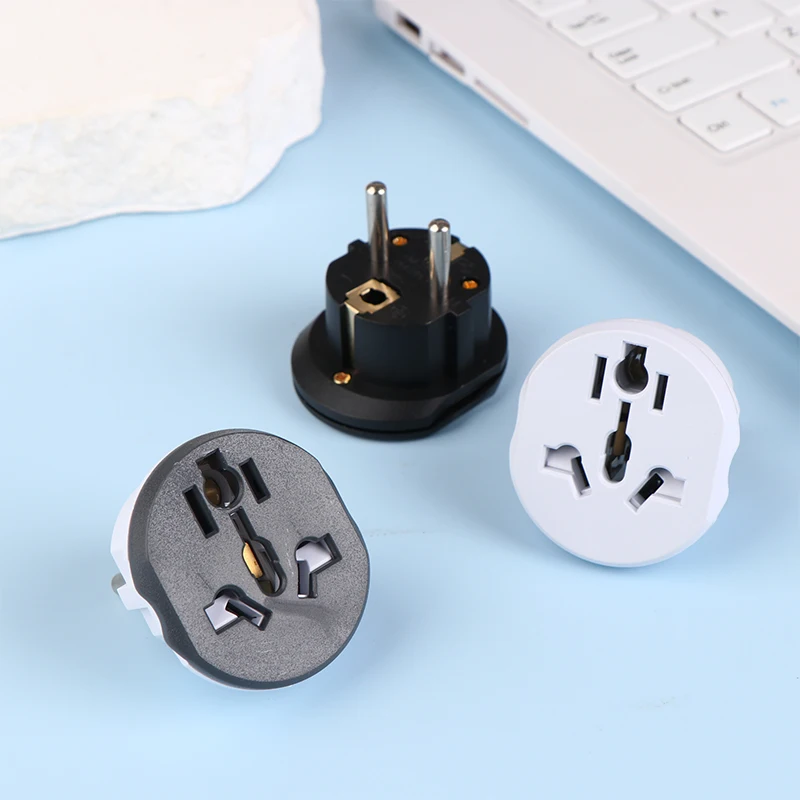 1PC Universal zástrčka prevodník AU US UK na EÚ Travel Adapter Home Plug Adapter 16A 250V Wall Conversion Electric Socket Socket