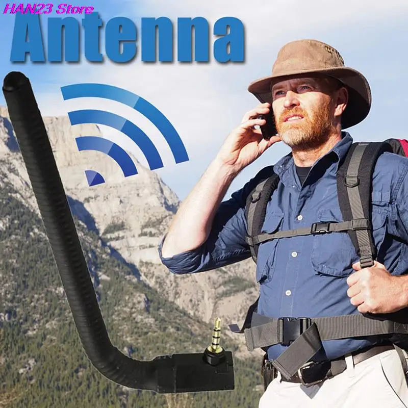 1PC Univerzálny mobilný telefón Externá bezdrôtová anténa 6DBI 3,5 mm Jack Phone Telefónový posilňovač signálu Booster Booster pre mobilný telefón