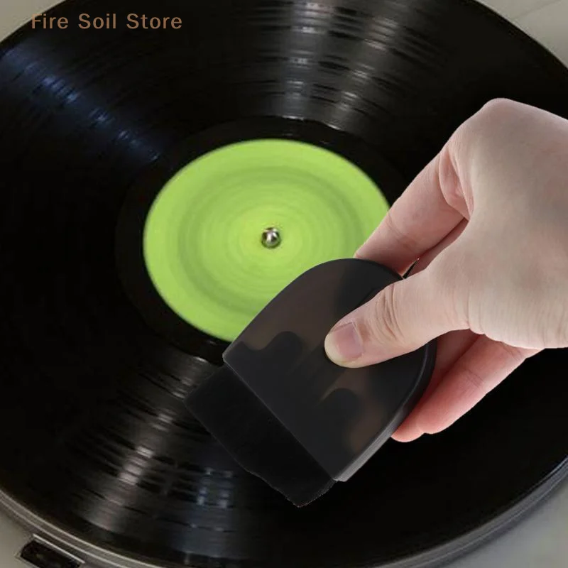 1PC Vinyl Record Cleaning Brush Turntable LP Phonograph Player čistenie ant-statického čistiaceho prostriedku na odstraňovač prachu