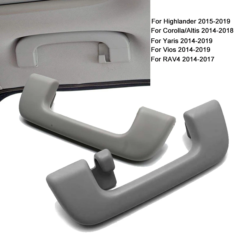 1PC Vnútorná rukoväť Stropu rukoväte na rukoväť na streche 1pc Rukoväť Rukoväť na streche pre Toyota Corolla Camry Yaris Vios Highlander Rav4