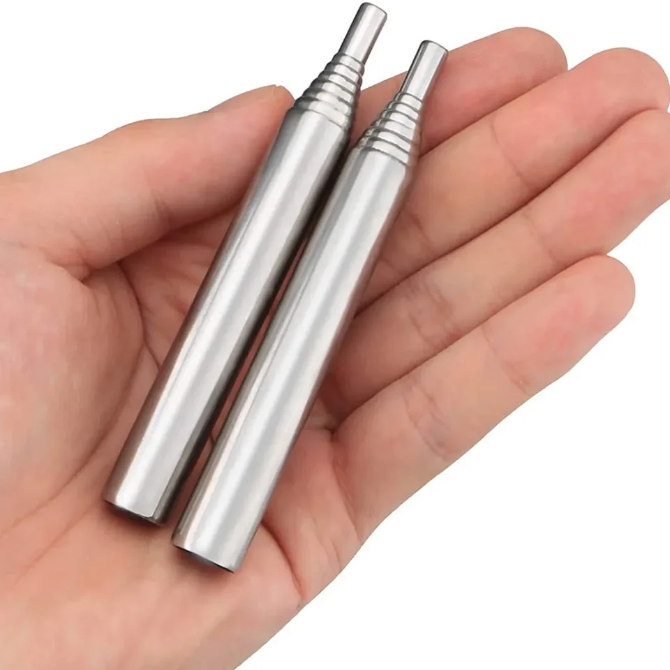 1pc vonkajšia piknik z nehrdzavejúcej ocele Fire Rovná potrubia zatiahnuteľné požiarne potrubie kemping