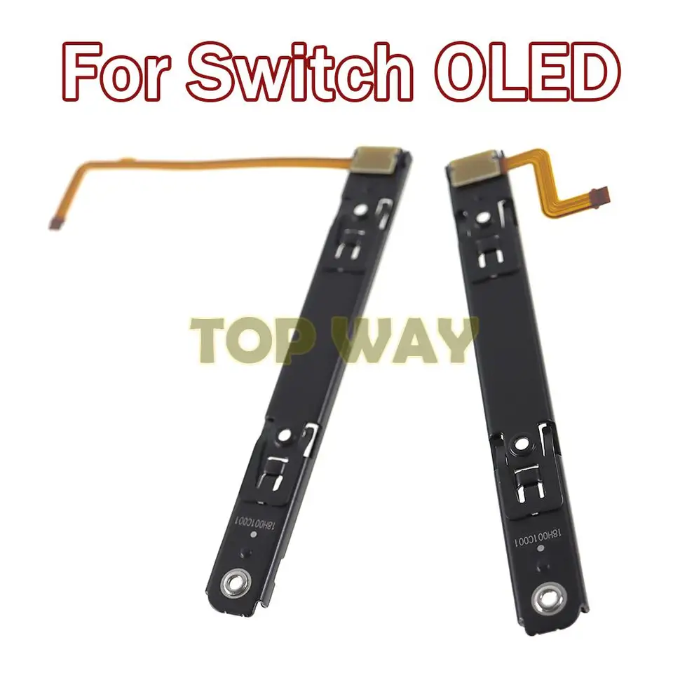1pc vľavo LR posúvač koľajnice s flex káblovou časťou pre Nintendo Switch OLED Console NS Prestavba stopa