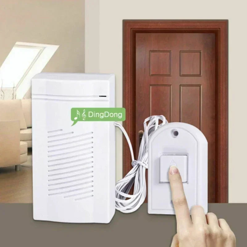1PC White Wired Wired Worter hosť vítaný víta