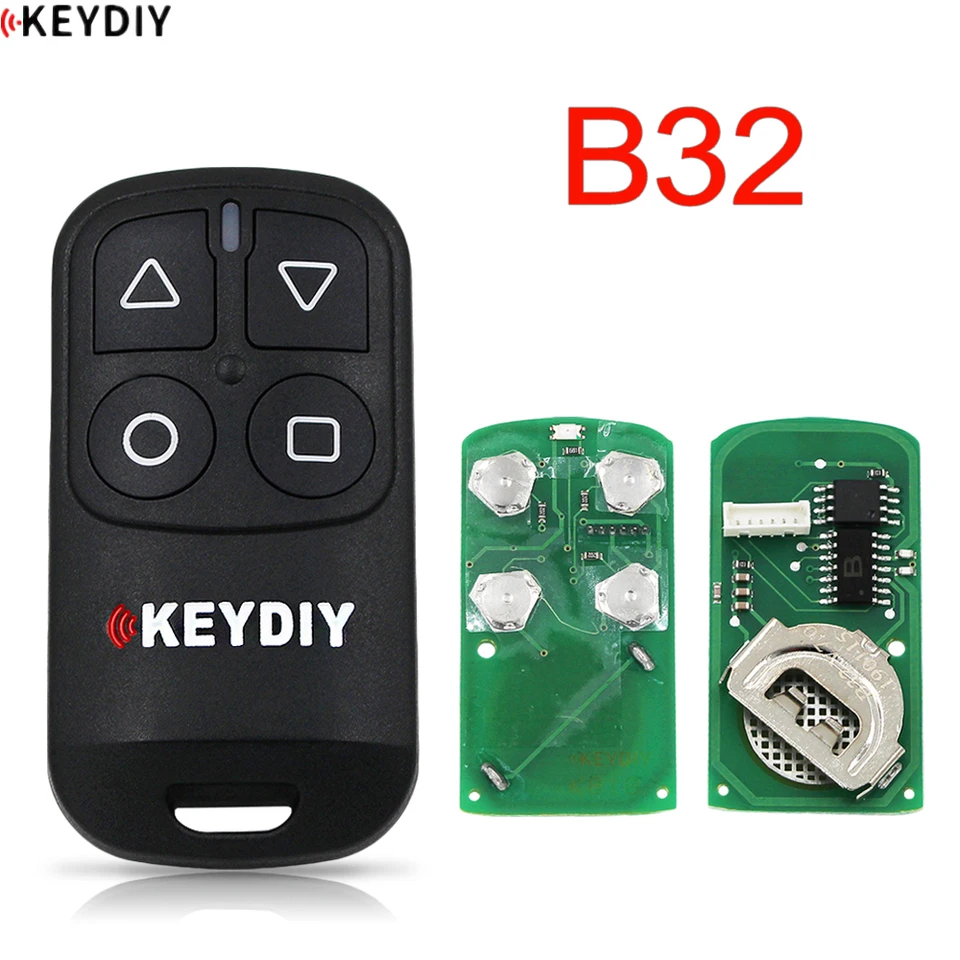 1pc x keydiy B32 Garážové dvere KD Všeobecné diaľkové ovládanie pre KD900 URG200 KD-X2 KD-Max Remote MASTER