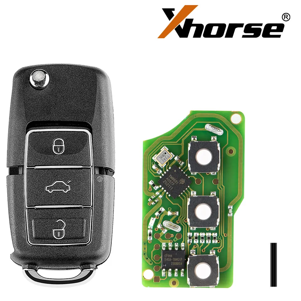 1pc xhorse xkb506en drôtené diaľkové tlačidlá 3 pre kľúčový nástroj VVDI VVDI2 (anglická verzia)