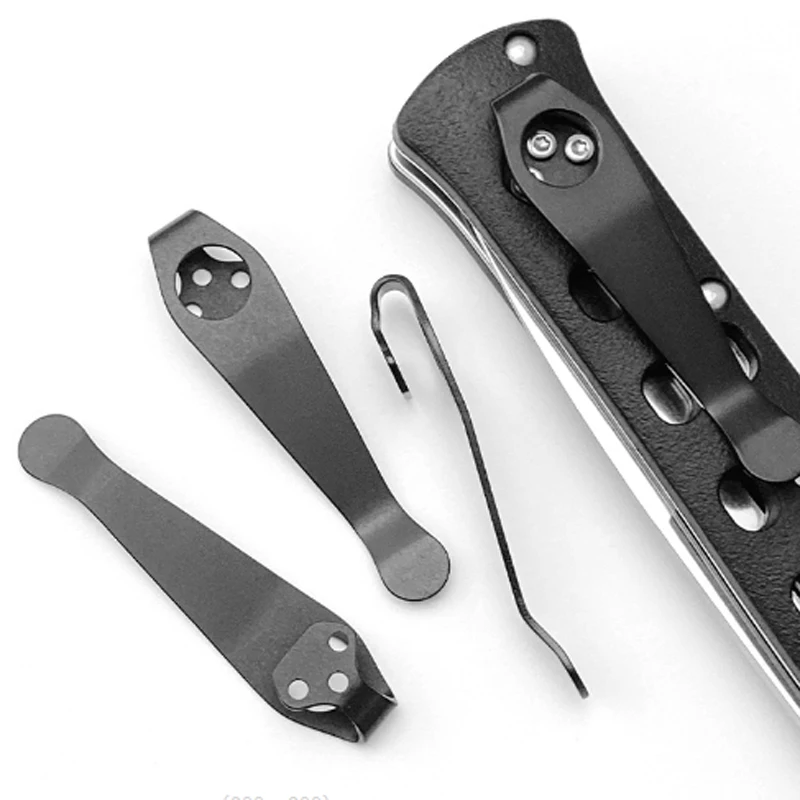 1pc zadná spona vreckový nôž titánium zliatinová svorka Ti-lite 26sp Skladací vreckový nôž DIY Príslušenstvo