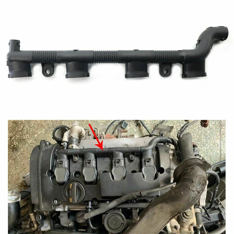 1pc zapaľovací vodičový kábel zväzku vodiča pre Audi A4 A6 VW Bora Golf 2.0T 06F971824C Čierna červená
