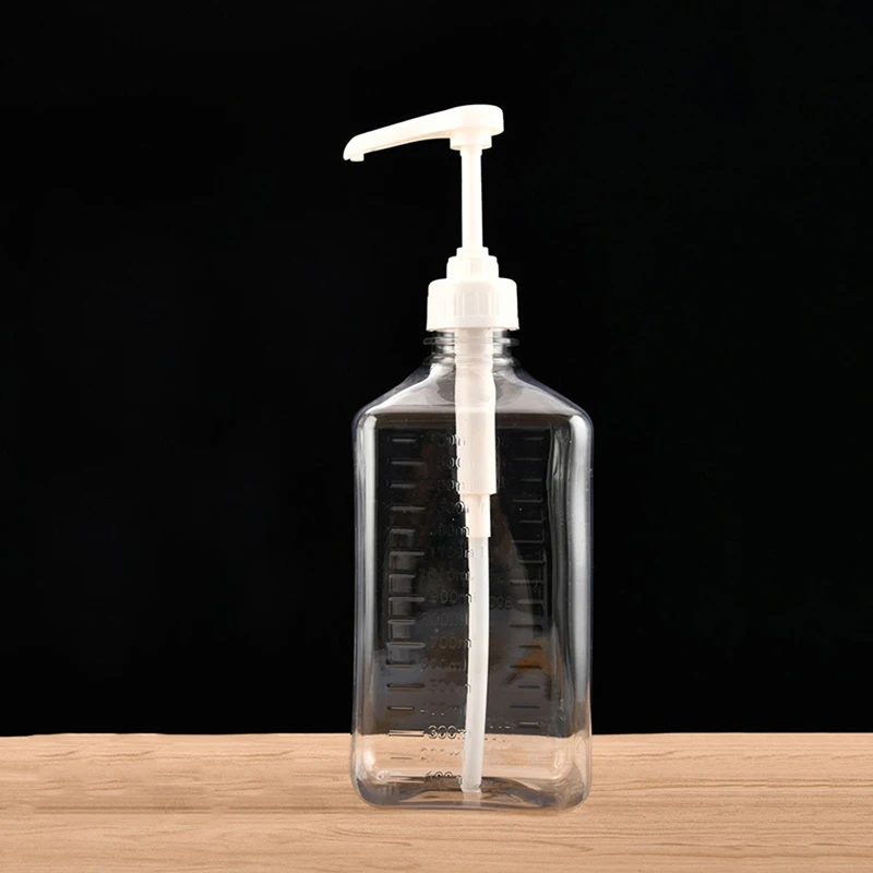 1pc čerpadlo Kávový mliečny čaj Dávkovač sirup čerpadlo biely tekutý dávkovač na sirup 10cc džús fľaše na pumpu