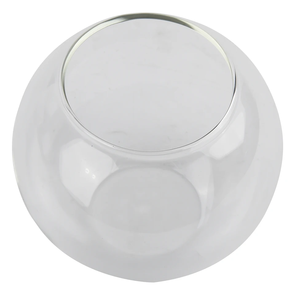 1PC číry borosilikátový sklenený sklenený loptičku s otvormi Váza Ručné remeselnícke remeselníky Ozdoby dekorácie DIY 8 cm/10cm/12cm/15cm