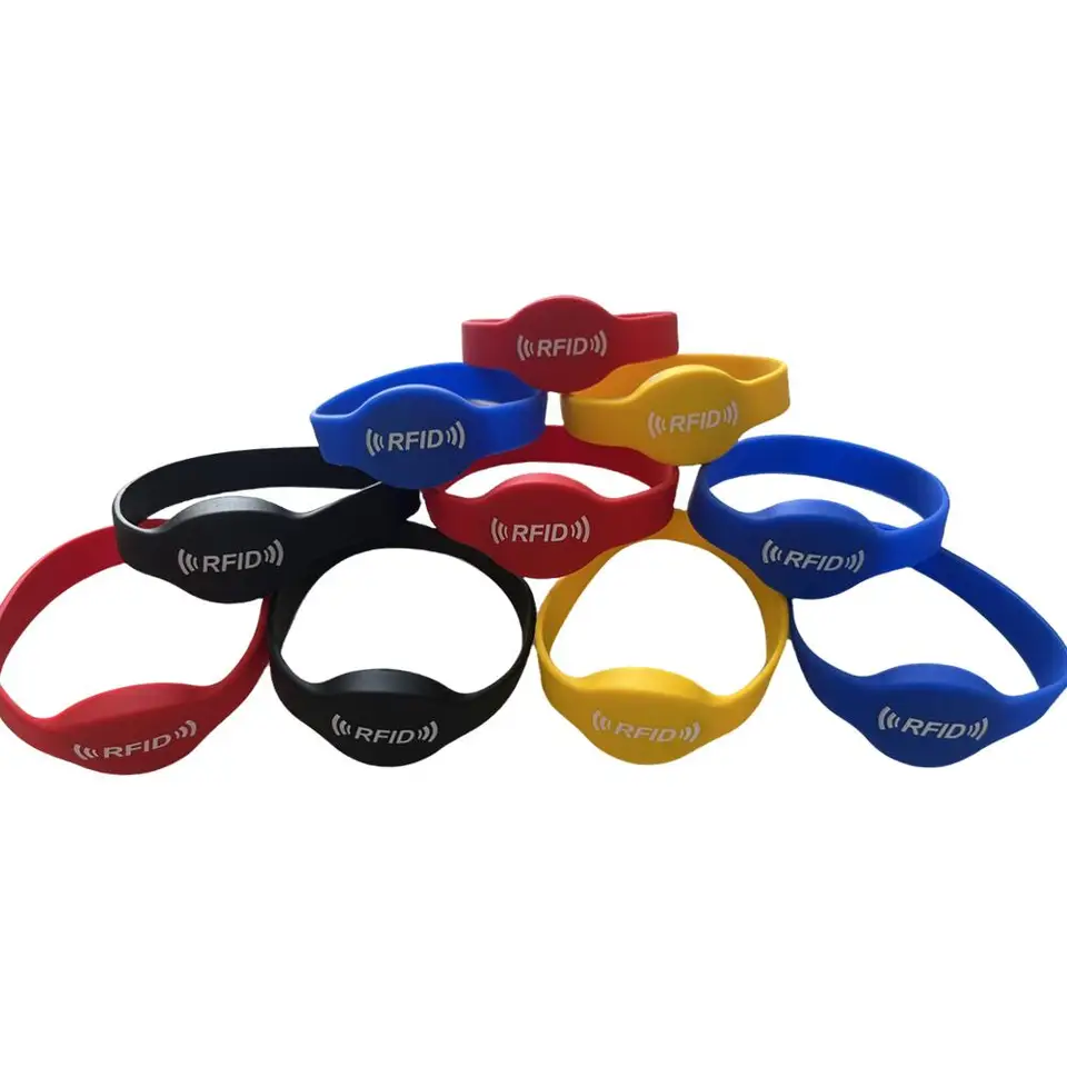 1pcs 125kHz EM4305 T5577 ID prepisovateľný náramok s náramkom RFID ID duplikátor pre bazén Sauna Room pre dospelých slepá dátová karta pre dospelých