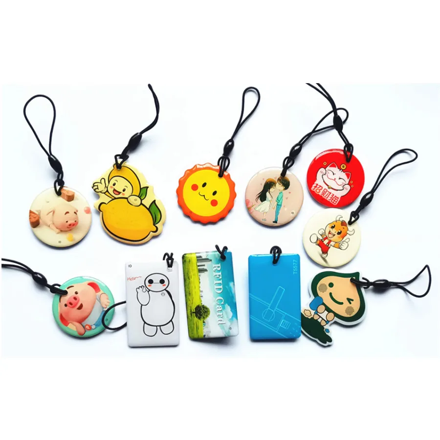 1pcs 125kHz EM4305 T5577 RFID Keys Blank Chip Card Copy Prepísateľné zapisovateľné prepísanie duplikátu Kopírovanie ID Proximity Token Keyfobs