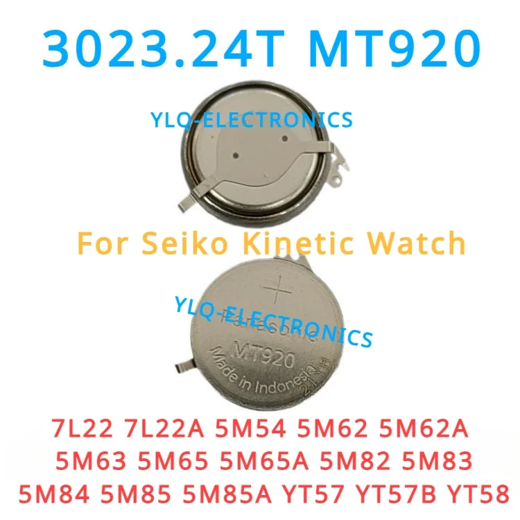 1pcs 3023.24t 3023-24T MT920 s nohami 3023 24T 302324T Pôvodné nové seiko kinetické hodinky Nabíjateľné kondenzátory batérie