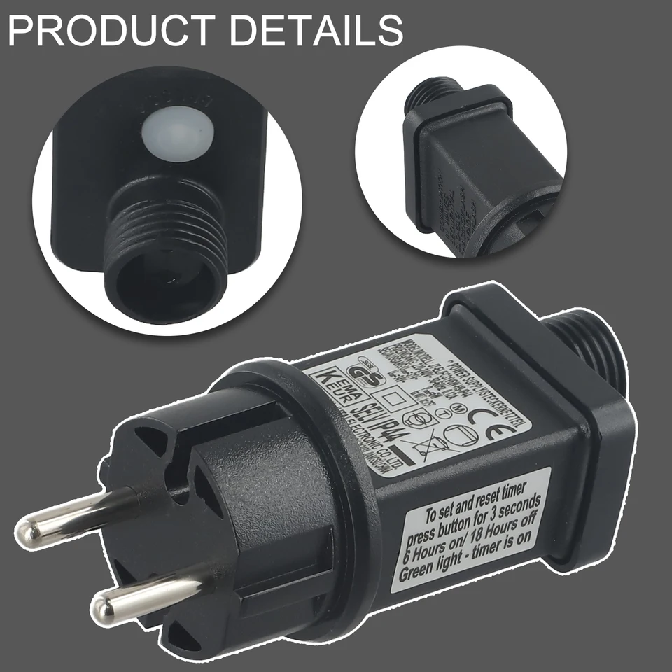 1pcs 31V 6W napájacieho adaptéra Adaptér IP44 LED Transformátor Výmena za rozpätie Transformátora Rozpasť Plastické funkčné načasovanie