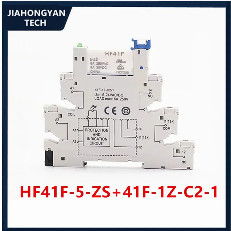 1pcs 5pcs ultratexný reléový modul HF41F-024-ZS 41F-1Z-C2-1 HF41F-012-ZS 41F-1Z-C2-1 HF41F-05-ZS 41F-1Z-C2-1 24V 12V 5V PLC-RSC