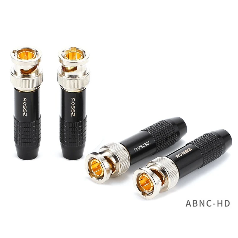 1pcs 75 Ohm Q9 Muž a ženská zástrčka HD-SDI Digital Digital Definition High Definition ľahko zvárané BNC Connector 2K Audio Video Camera HiFi