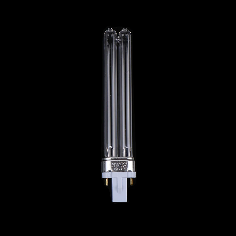 1pcs 9w Výmena UV žiarovky Žiarovka náhradná trubica pre HW-303B 304B 404B JUP-01 UV CANISTER FILTER CF400UV CF500UV G23 2 PIN