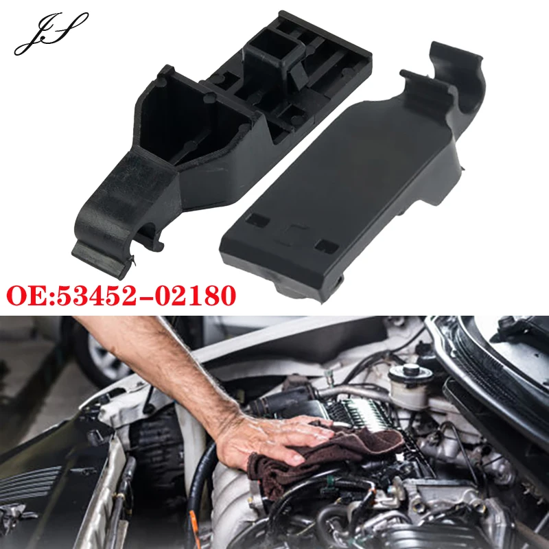 1pcs Car Hood Support Prop Rod Clamp Clip Clip Retinger 53452-02090 pre Toyota Corolla 4-dvere pre Altis Zre171 2014-2018