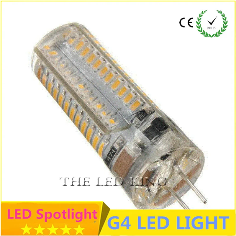 1pcs CE a ROHS G4 LED kukuričná žiarovka 220V 110V AC DC 12V 3014 SMD Sviečka Vymeňte halogénovú lampu Lustrové svetlo 24 32 48 64 104 152LEDS