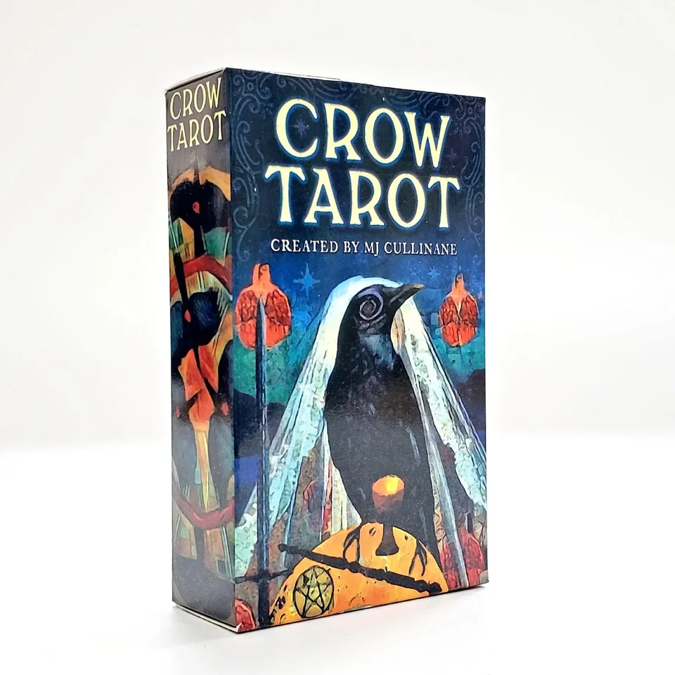 1pcs Crow Tarot Cards Divinovanie anglickej verzie Tarot Deck Card Oracle Card stolová hra pre dospelých s vedením PDF