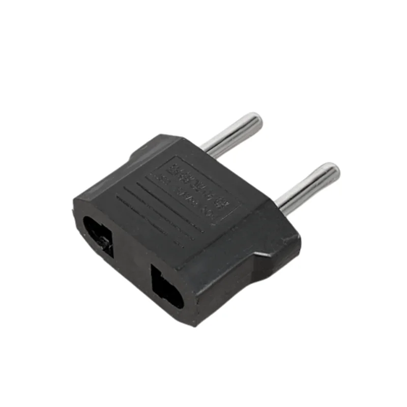 1pcs EU Plug Adapter 2 PIN do EU 2 okrúhly kolík Vstupný vstup AC 110V-250V 10A Prevodník cestovného zátky napájacie adaptéry 220V