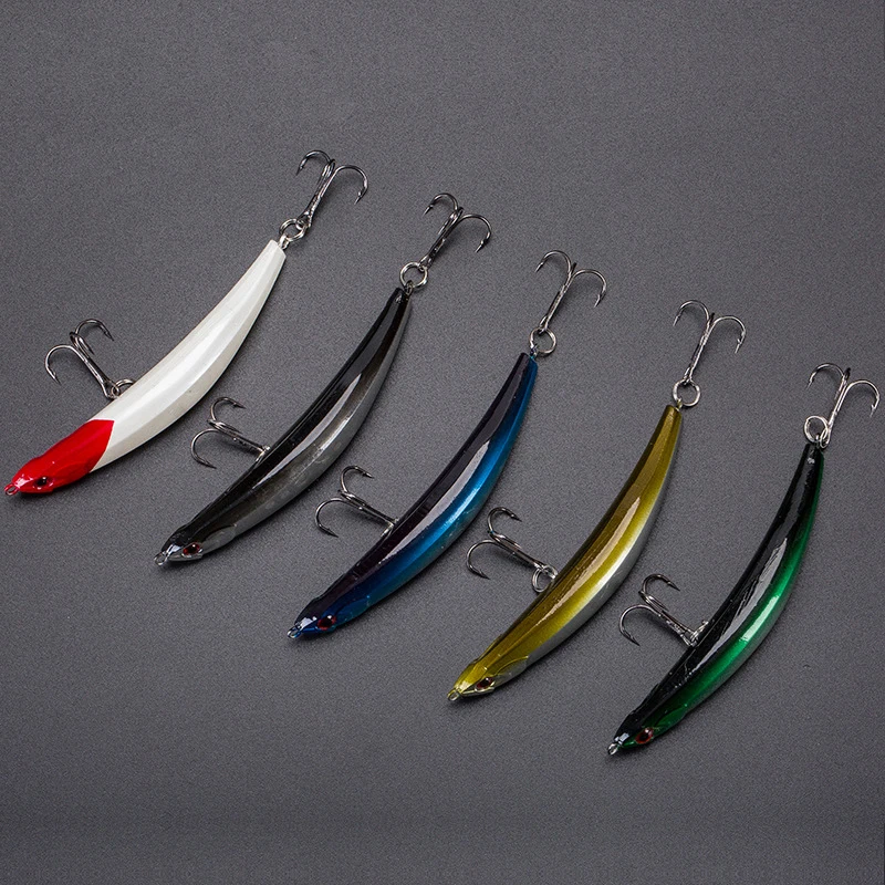 1pcs horná voda plávajúca ceruzka Rybárska návnada 90/110 mm 9/11G podriadený povrch Dying Fish Láky