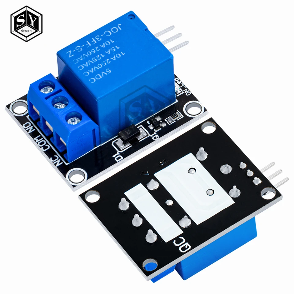 1pcs KY-019 KY 019 5V ONE 1 kanálový reléový dosku štít pre pic AVR DSP ARM pre relé Arduino