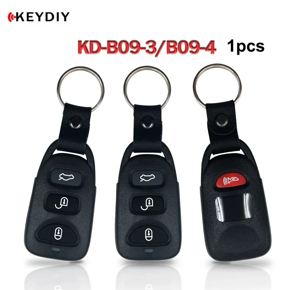 1pcs/lot keydiy KD B09-4 B09-3 B Series Remote Car Key pre KIA pre Hyundai KD900 KD-X2 Kľúčový programátor KD Mini Keys Generátor