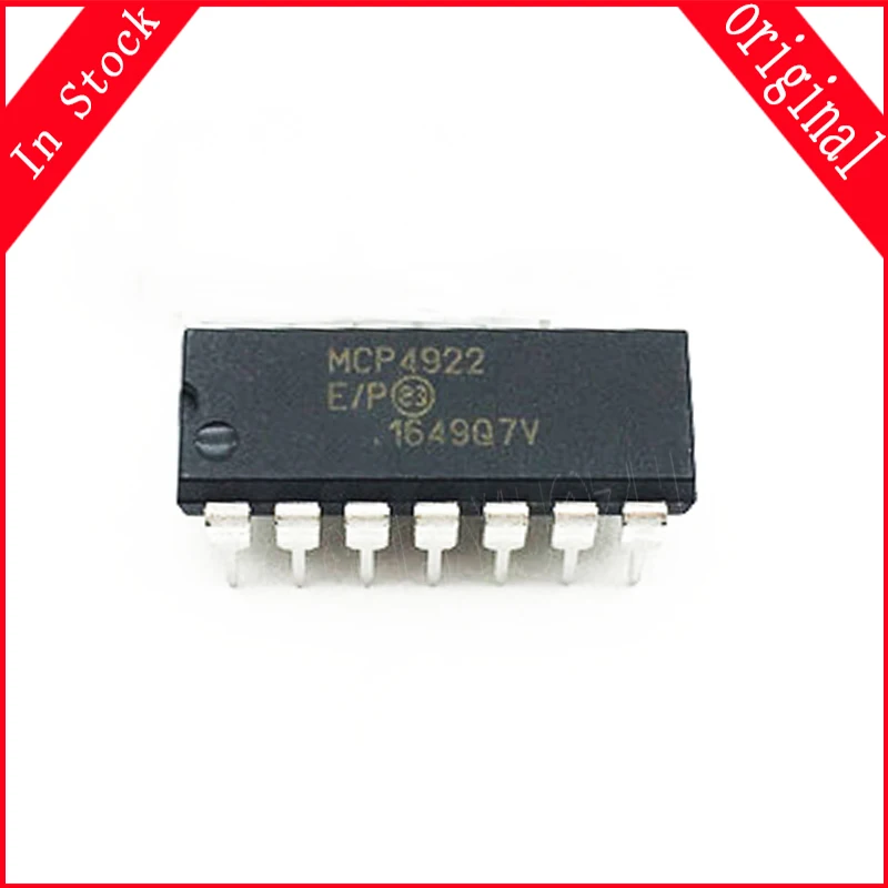 1pcs/lot MCP4922-E/P DIP-14 MCP4922-E MCP4922 DIP14 na sklade