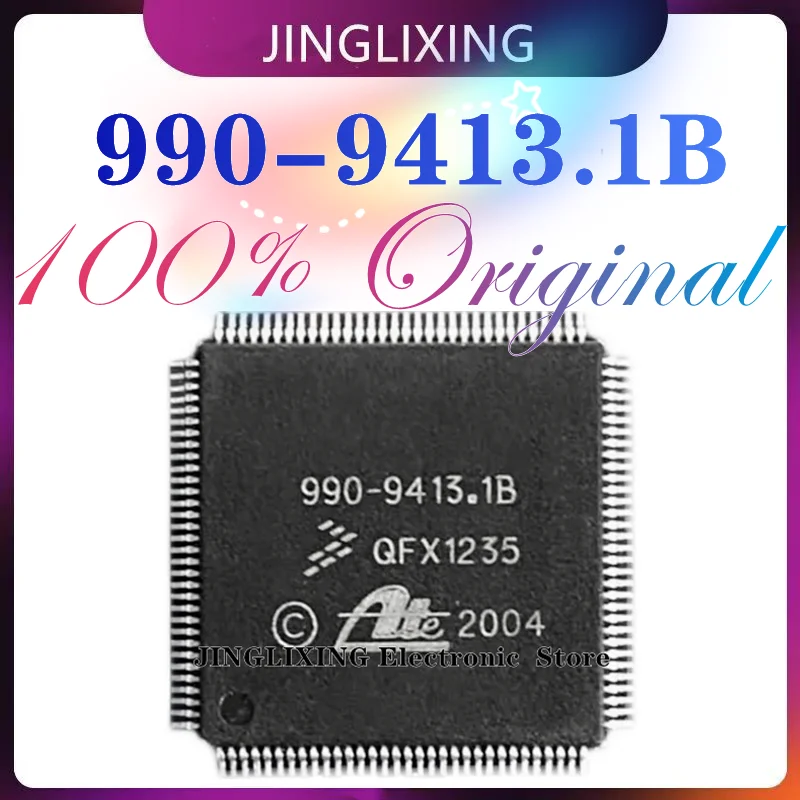 1PCS/LOT Nový pôvodný originálny 990-9413.1b 990-9413 990 9413 1B QFP128 CAR ABS Pump Computer Board IC Radio Chip Radio Chip