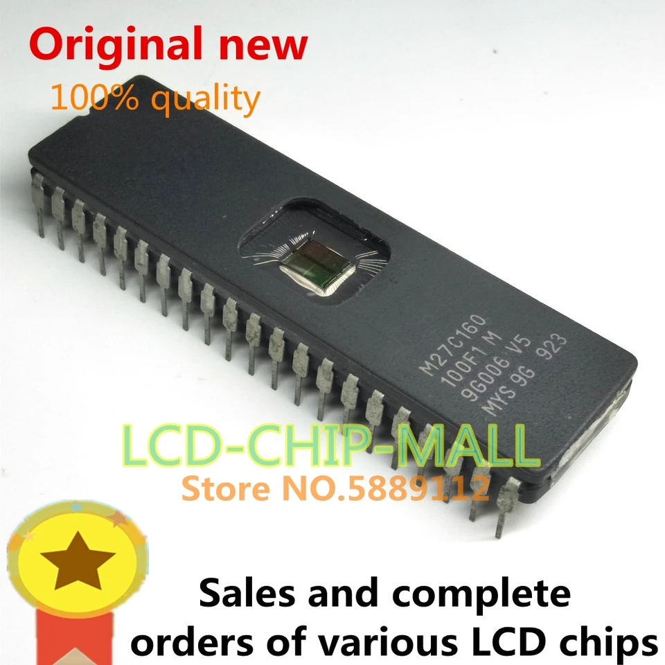 1pcs m27c160-100f1m M27C160 CDIP42 v zásobe 100%dobré