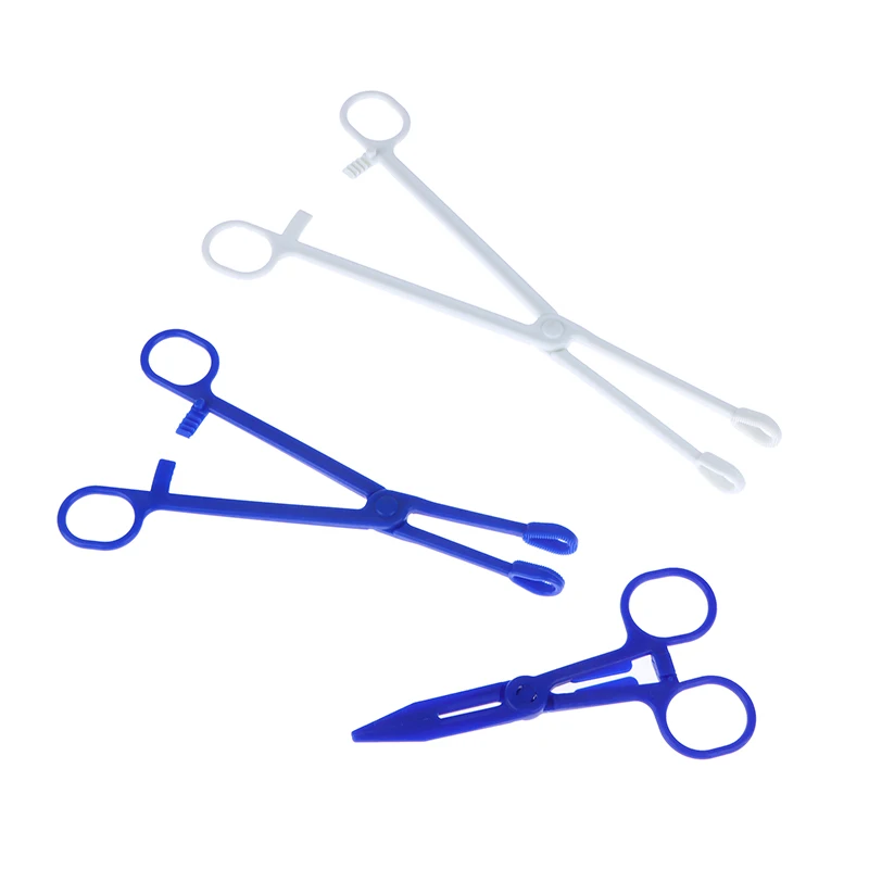1pcs Medical Použite plastové kliešte na hemostat kliešte na ostré ústa kliešte chirurgické kliešte na plastickú dezinfekciu plastu plastickej dezinfekcie